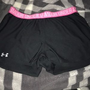 Under Armour shorts!